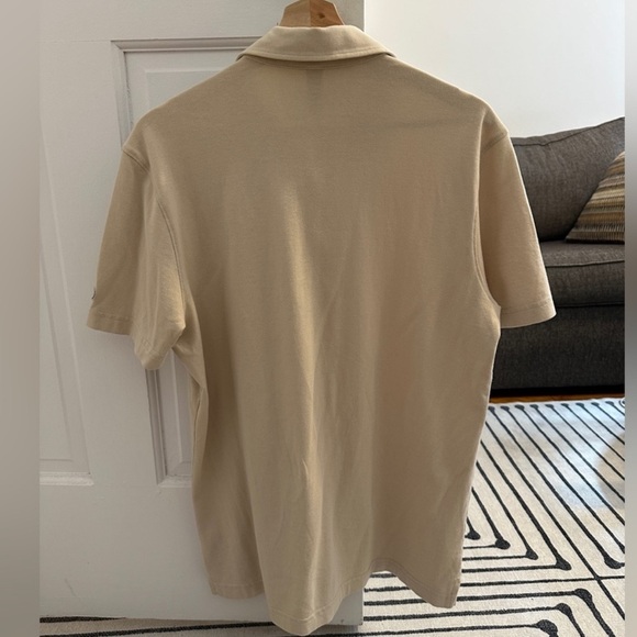 AG Men’s Small Polo in beige - Picture 3 of 4